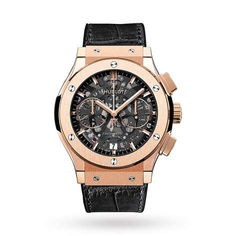 Hublot king gold watch